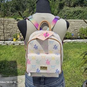 BETSEY JOHNSON LUV BETSEY LOGO BACKPACK